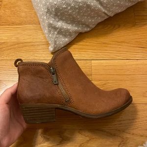 Lucky brand brown leather shoes